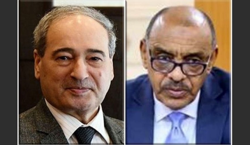وزير الخارجية السوري ونظيره السوداني يبحثان سبل تعزيز العلاقات الثنائية
