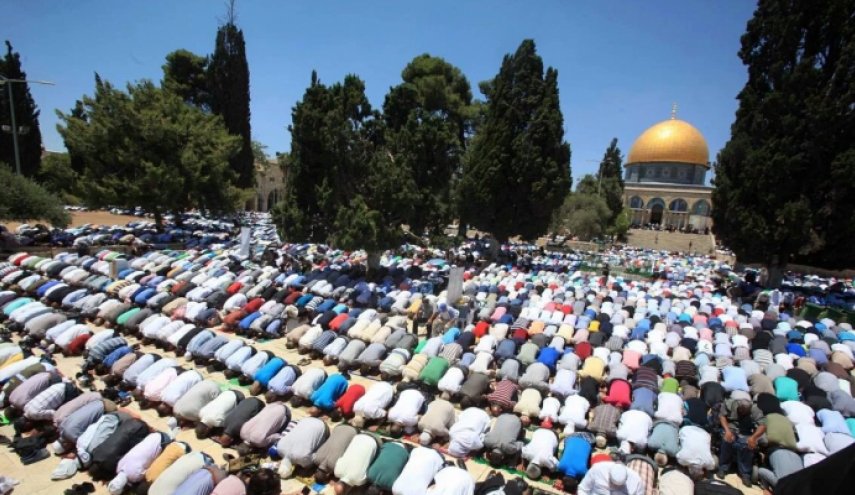 الجهاد الاسلامي تشيد بالحشود الكبيرة في المسجد الأقصى