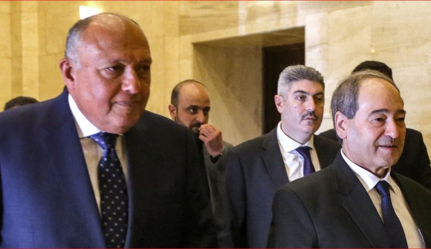 وزير الخارجية السوري يصل القاهرة