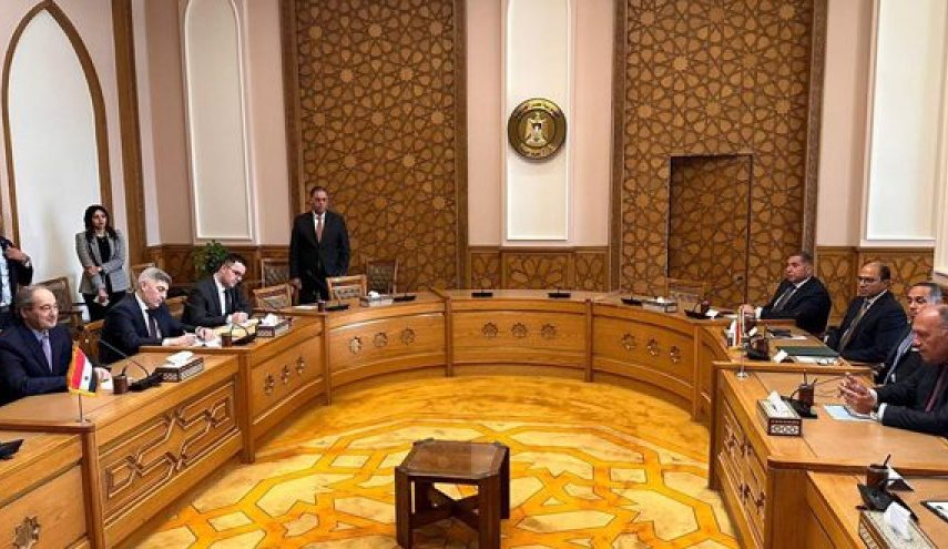 ما هي القضايا التي ناقشها وزيرا خارجية سوريا ومصر ؟