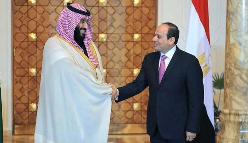 رییس جمهور مصر با ولیعهد سعودی دیدار کرد