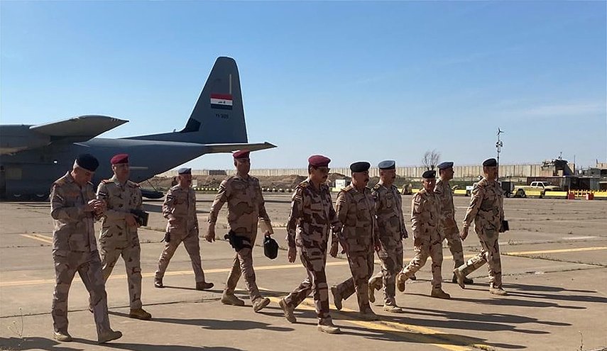 رئيس اركان جيش العراق يصل قيادة عمليات نينوى