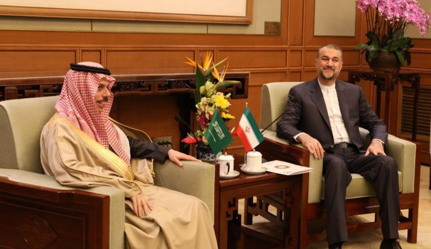 توییت امیرعبداللهیان درباره گفتگوی مثبت با وزیر خارجه عربستان/ شروع روابط رسمی و بازگشایی سفارتخانه ها