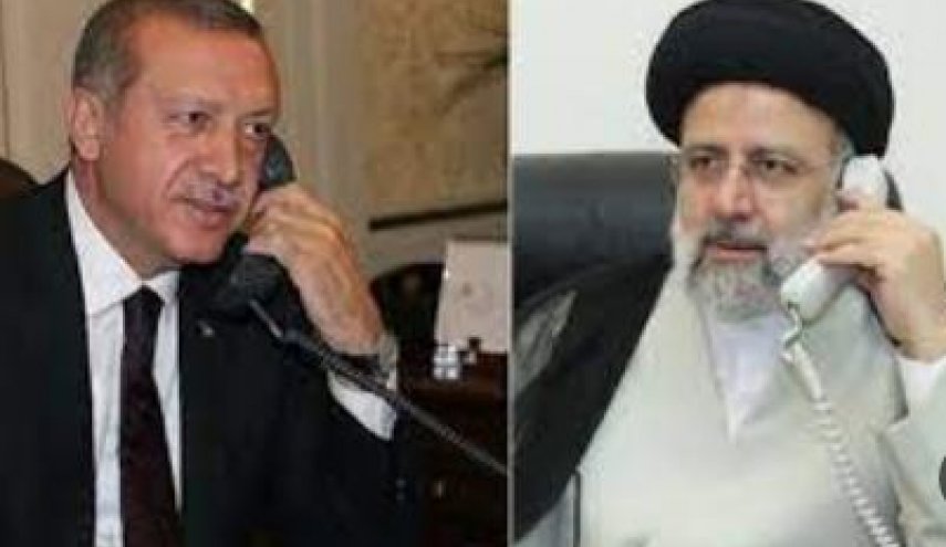 تماس تلفنی اردوغان و رئیسی 