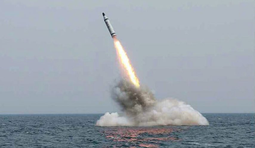کره شمالی سلاح استراتژیک زیردریایی آزمایش کرد

