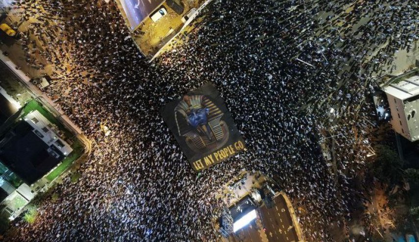 تظاهرات گسترده علیه نتانیاهو در تل‌آویو
