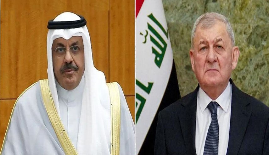 مكالمة هاتفية بين الرئيس العراقي ورئيس وزراء الكويت