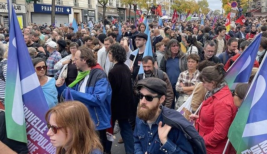 ادامه اعتصاب‌ها و اعتراض‌های خیابانی در فرانسه