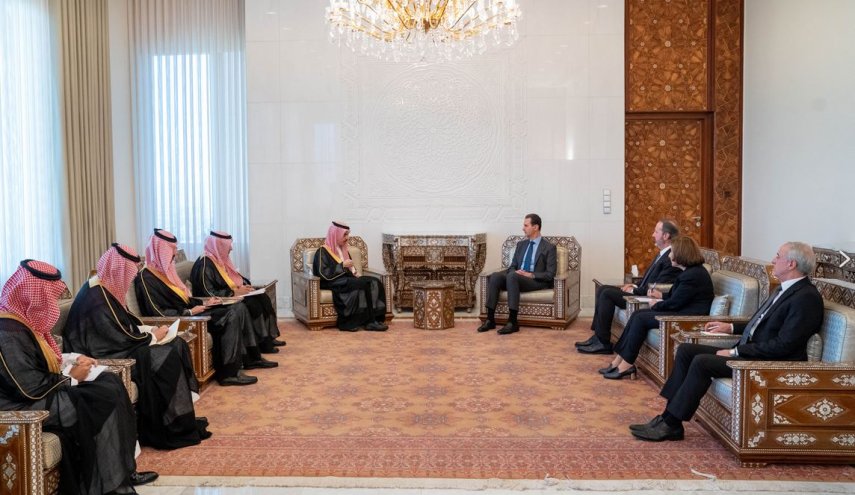 هذا ما بحثه الرئيس السوري مع وزير الخارجية السعودي