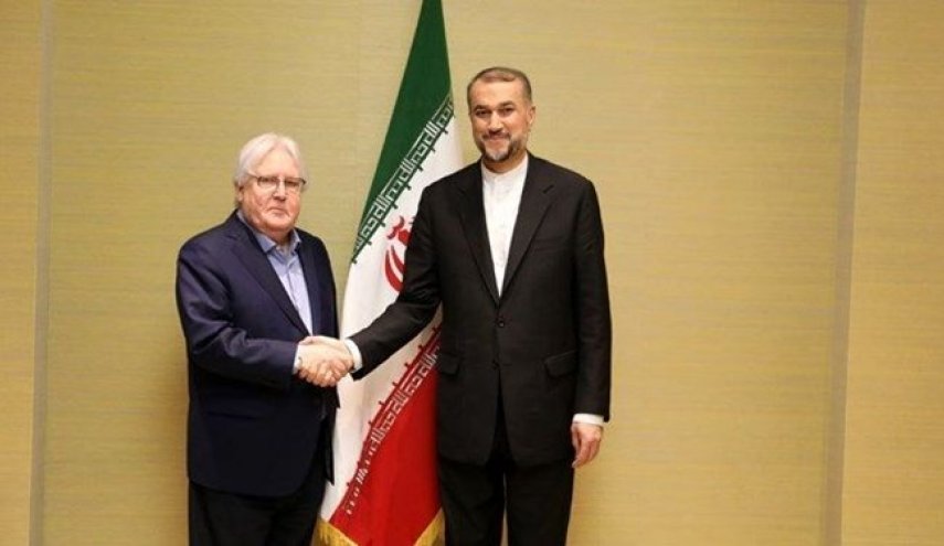 محادثات بين وزير خارجية ايران والمنسق الاممي للشؤون الانسانية