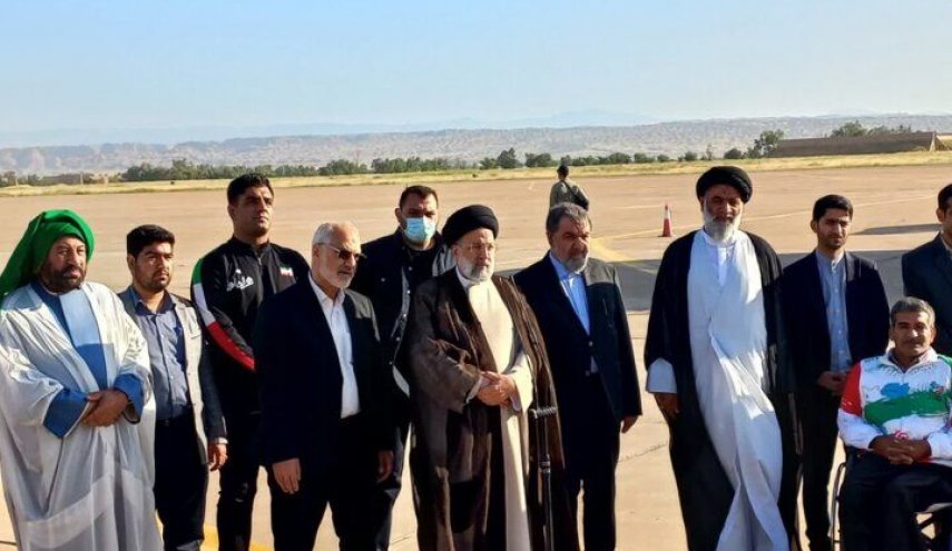 الرئيس رئيسي في زيارة تفقدية لمحافظة خوزستان جنوب البلاد