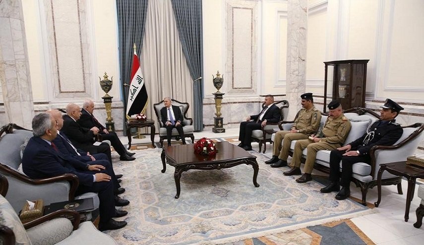 رئيس الجمهورية: موقف العراق ثابت من القضية الفلسطينية