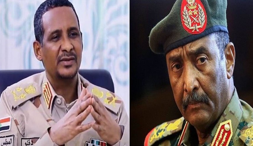 درگیری های سودان؛ البرهان و حمیدتی برای شرکت در مذاکرات جوبا نماینده تعیین کردند