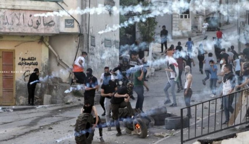 زخمی شدن 33 فلسطینی در درگیری با نیروهای صهیونیست در نابلس 