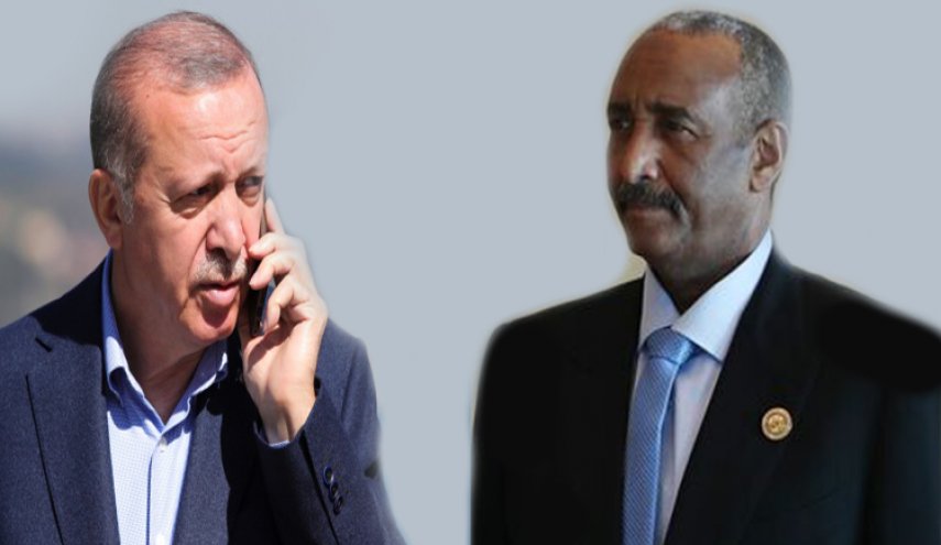 أردوغان يبحث الوضع السوداني مع 'البرهان'