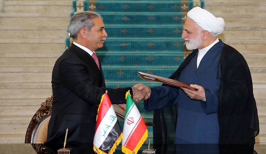 إتفاق إيراني عراقي على توسيع التعاون القضائي بين البلدين