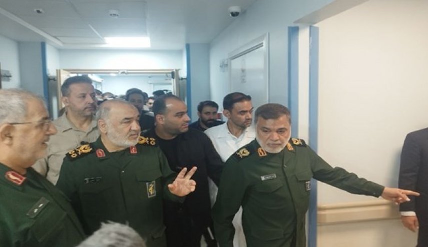 اللواء سلامي يفتتح المرحلة الأولى من مستشفى النبي الأكرم (ص) في زاهدان