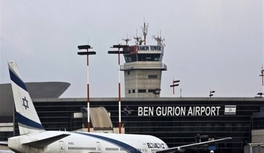 توقف پرواز هواپیماها از فرودگاه بن گوریون در تل آویو 