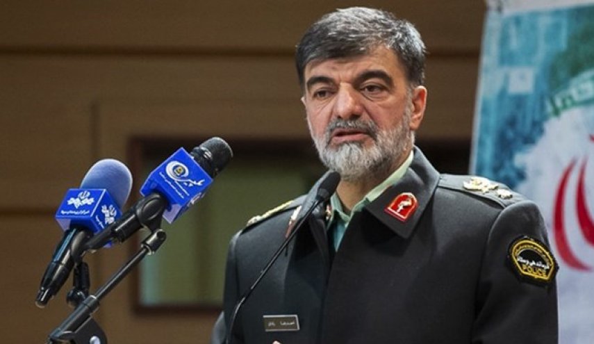 قائد قوى الامن الداخلي: كردستان إحدى أكثر المحافظات الايرانية أمناً