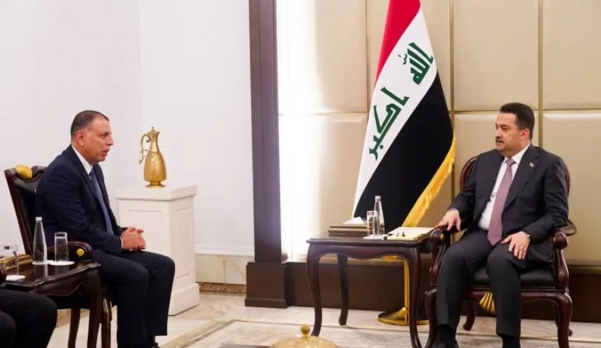 رئيس مجلس الوزراء العراقي يستقبل وزير الداخلية الأردني