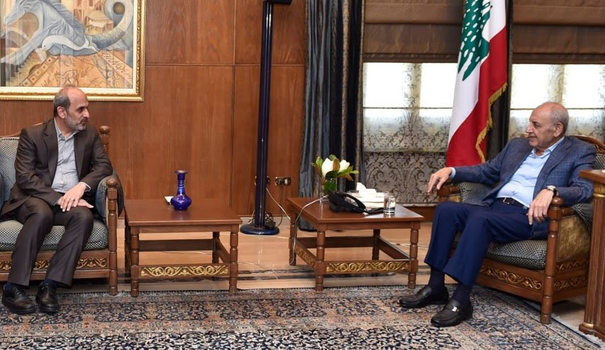 رییس سازمان صدا و سیما با رییس مجلس لبنان دیدار و گفت وگو کرد