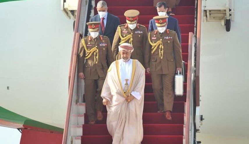 سلطان عمان به تهران آمد