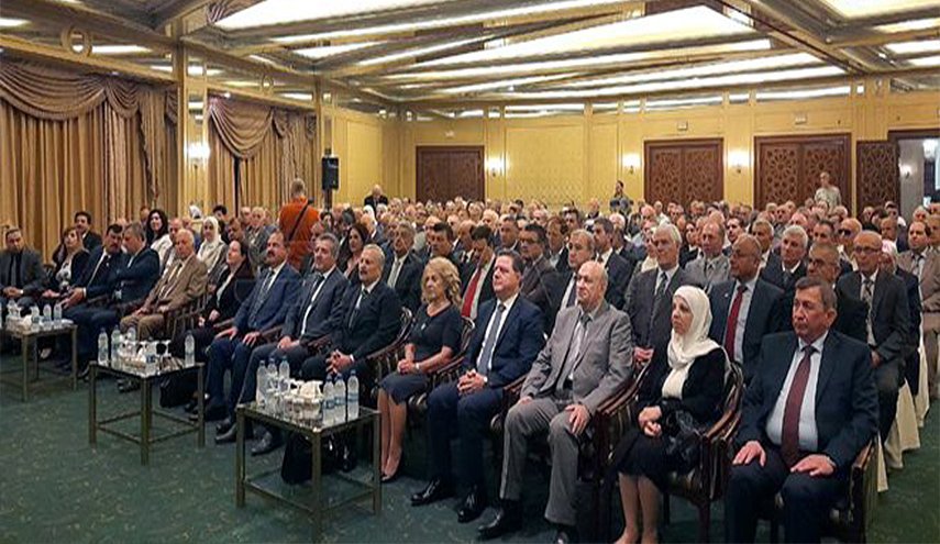 انطلاق أعمال المؤتمر العام الـ'45' لنقابة المهندسين بفندق الشام في دمشق