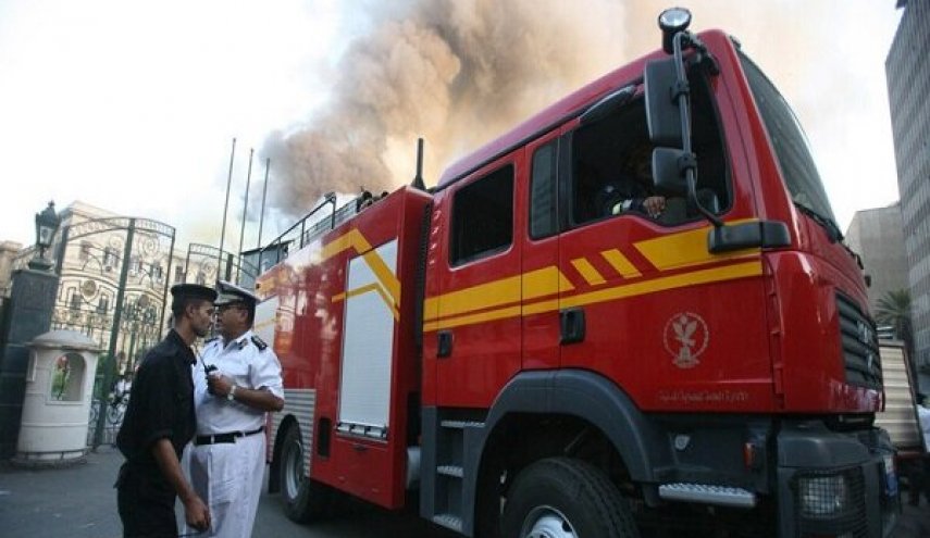 آتش‌سوزی گسترده در قاهره با 23 مصدوم
