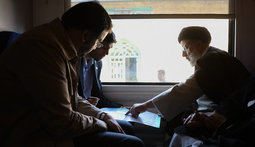 الرئيس رئيسي يفتتح هذا الأسبوع خط سكك حديدية شمال غربي إيران
