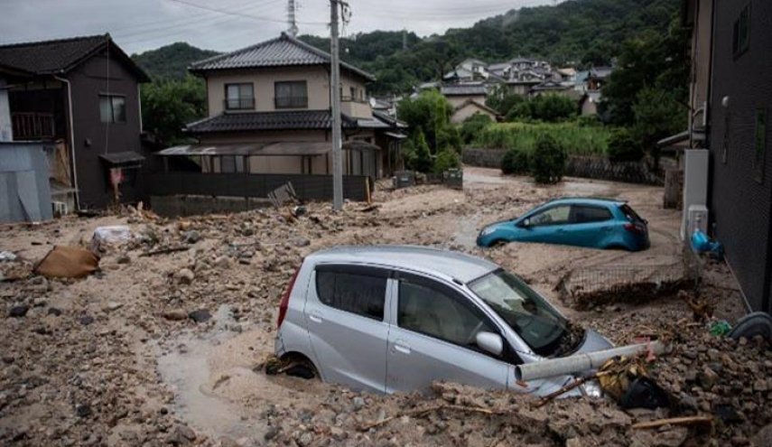 اليابان.. أمر بإخلاء نحو 205 آلاف شخص في محافظة شيزوكا بسبب الانهيارات الأرضية