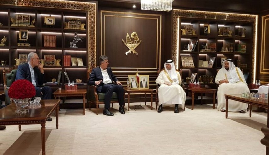 رئیس کل بانک مرکزی ایران با همتای قطری خود دیدار کرد