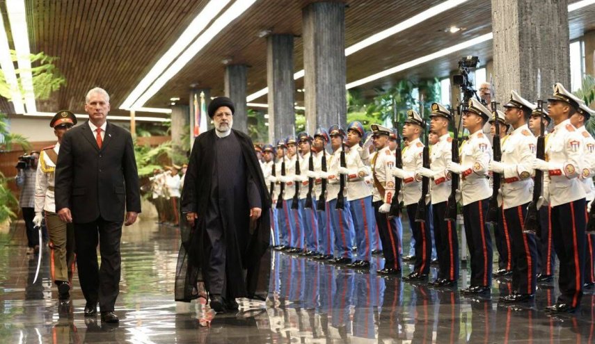 الرئيس رئيسي يدعو لتبادل الخبرات بين ايران وكوبا