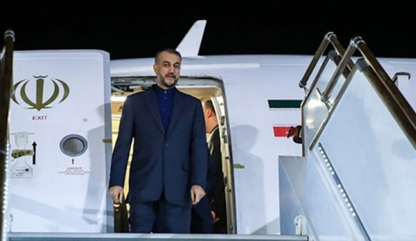 وزير الخارجية الايراني يصل الى الدوحة