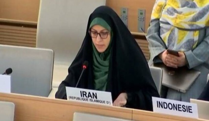 مسؤولة ايرانية: الحظر الاحادي يخل بتنمية المرأة وازدهارها في مختلف الميادين