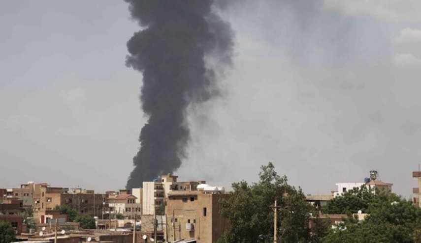 سرنگون کردن یک جنگنده ارتش سودان از سوی نیروهای واکنش سریع