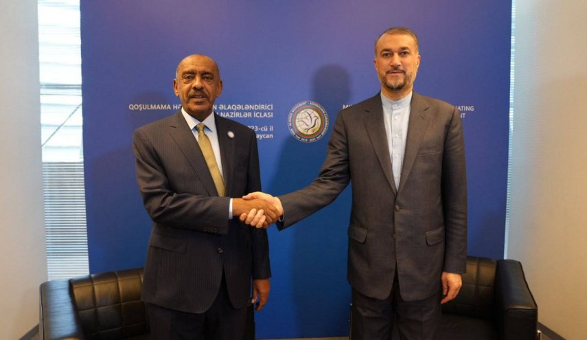 دیدار وزرای خارجه ایران و سودان برای اولین بار پس از ۷ سال 