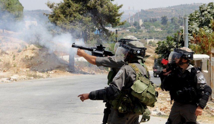حمله نظامیان صهیونیست به فلسطینیان در کرانه باختری

