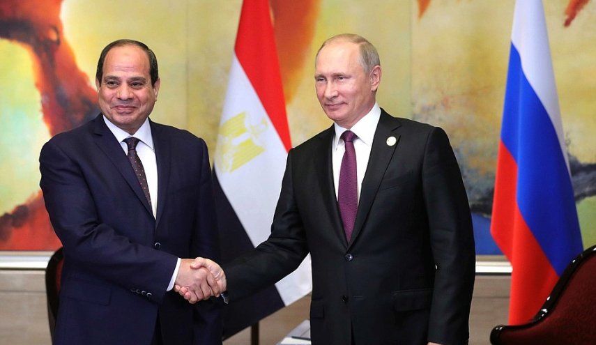 رئیس جمهوری مصر برای دیدار با پوتین وارد سن پترزبورگ شد
