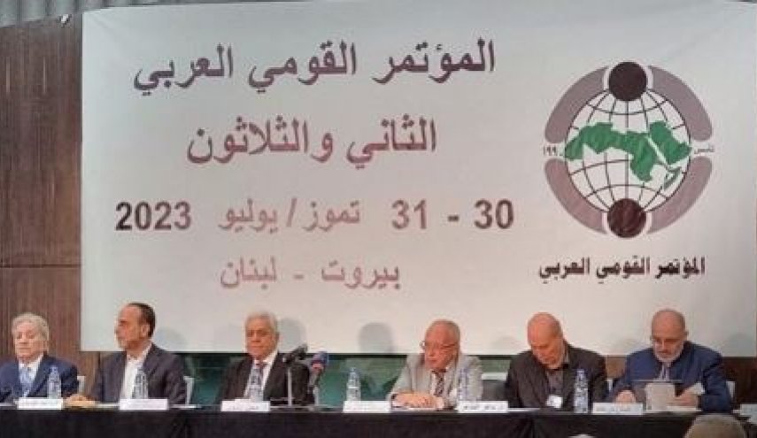 المشاركون بالمؤتمر القومي العربي يطالبون بكسر الحصار على سورية