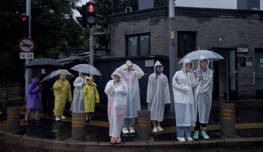 طوفان دوکسوری در چین / هزاران نفر در پی بارش شدید باران خانه‌های خود را ترک کردند+ ویدیو