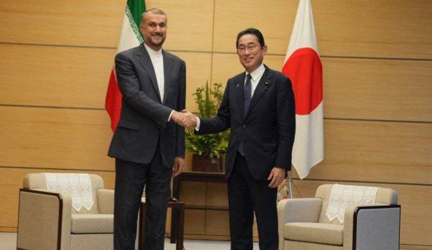امیرعبداللهیان با نخست وزیر ژاپن دیدار کرد
