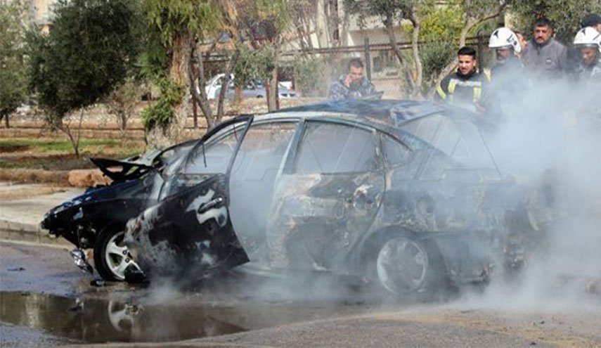 انفجار بمب در حومه دمشق 