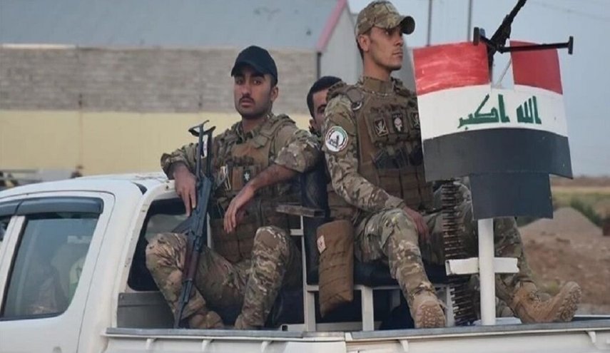 استقرار نیروهای حشد الشعبی در نقاط مرزی عراق و سوریه

