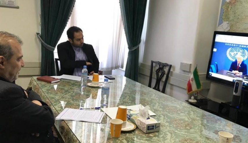 رایزنی خاجی با نماینده دبیرکل سازمان ملل در امور یمن