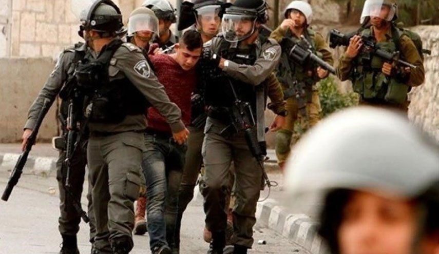 بازداشت 16 فلسطینی در حمله صهیونیست‌ها به کرانه باختری