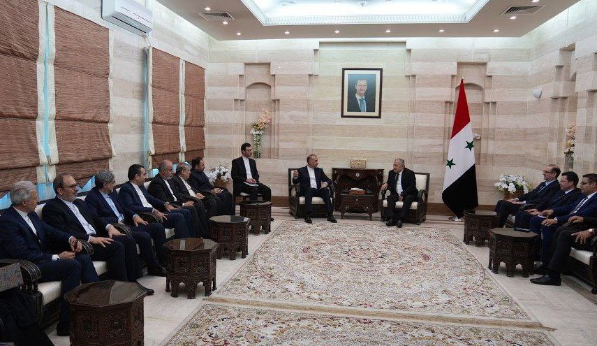 دعوت مخبر از نخست وزیر سوریه برای سفر به تهران/ اظهار خرسندی دمشق از روند اجرای پروژه های اقتصادی مشترک