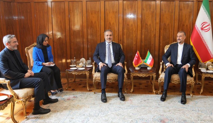 وزرای خارجه ایران و ترکیه دیدار کردند
