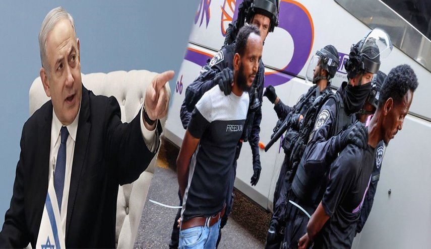 نتنياهو يطالب بطرد فوري للإريتريين المحتجين في تل أبيب
