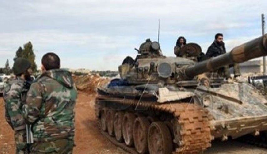 مقابله ارتش سوریه با یورش گروه تروریستی تحریر الشام