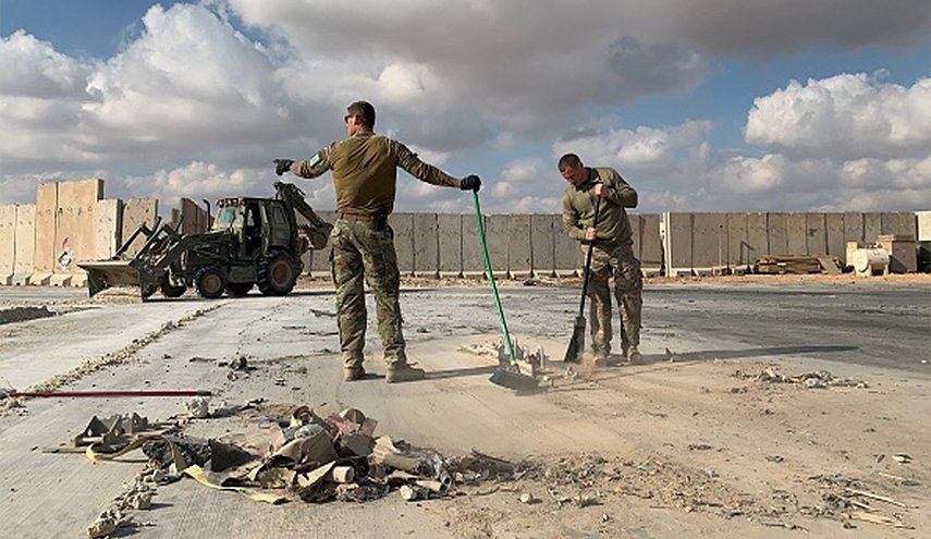 أسلحة هجومية أميركية في قاعدة 'عين الأسد' غربي العراق